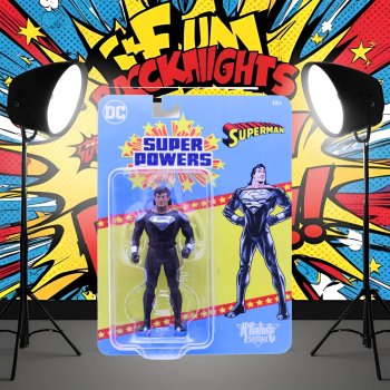 DC Super Powers Superman (Black Suit) Actionfigur – McFarlane 2024 – 13 cm